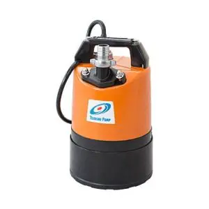 Tsurumi pump LSC series submersible pump. Single-phase portable drainage pump