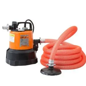 Tsurumi pump LS series submersible pump. Single-phase portable drainage pump