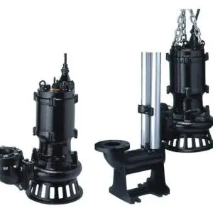 Tsurumi pump SF series submersible pump for sewage, wastewater, water treatment applications. drainage pump