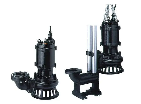 Tsurumi pump SF series submersible pump for sewage, wastewater, water treatment applications. drainage pump