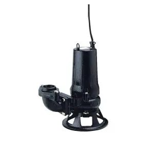 Tsurumi pump B series submersible pump for sewage and wastewater applications.