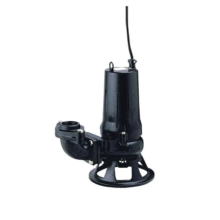 Tsurumi pump B series submersible pump for sewage and wastewater applications.