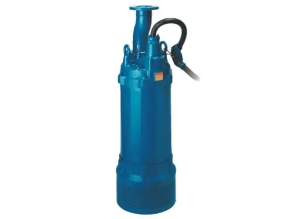 Tsurumi Pump LH series submersible pump drainage pump. Three-phase pump for construction and mining