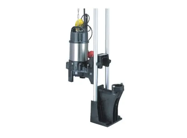 Tsurumi pump PU series submersible pump for sewage and wastewater applications. Corrosion resistant