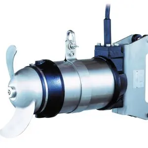 Tsurumi pump mixer series for water treatment applications. MR300