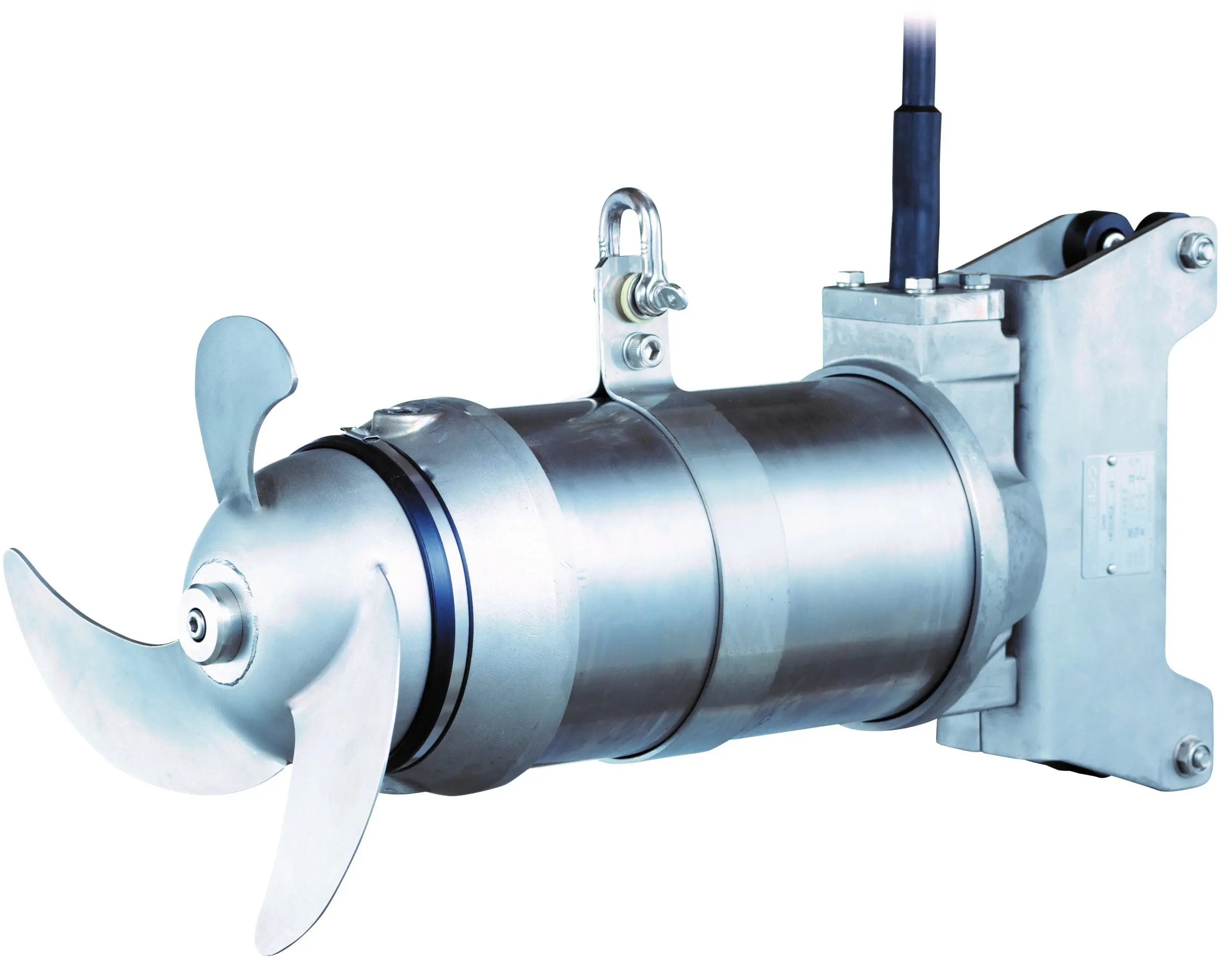 Tsurumi pump mixer series for water treatment applications.