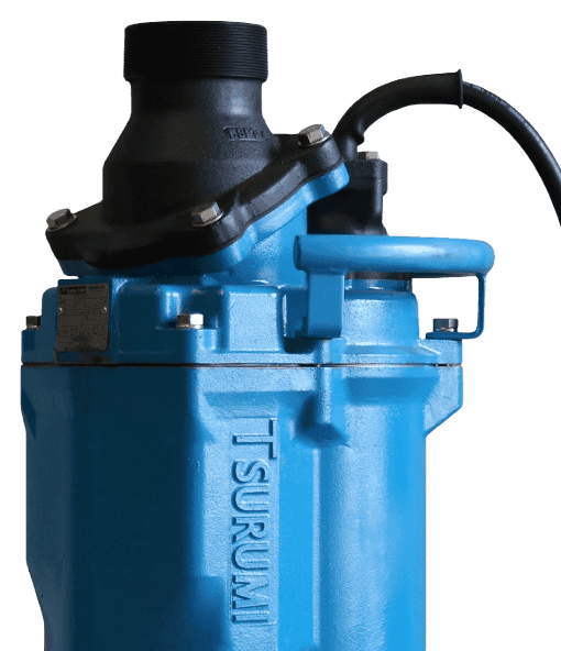 Tsurumi pump KTZ series submersible pump for mining, construction and industrial applications.