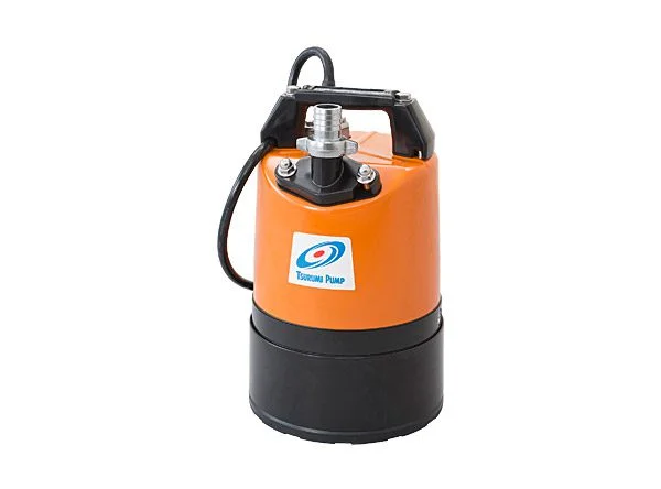 Tsurumi pump LSC series submersible pump. Single-phase portable drainage pump