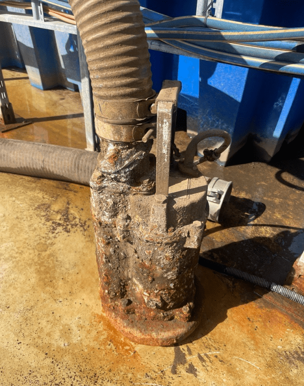 Corroded KTZ Pump